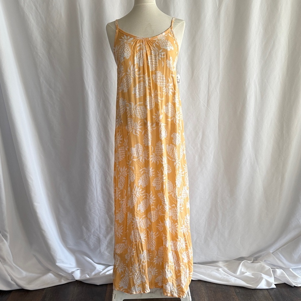 Secret Beach Yellow Floral Maxi Dress / OS / NWT